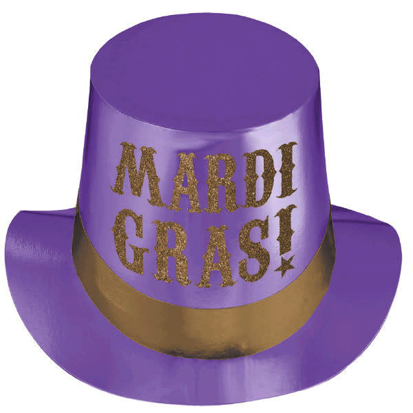 Mardi Gras Paper Top Hat