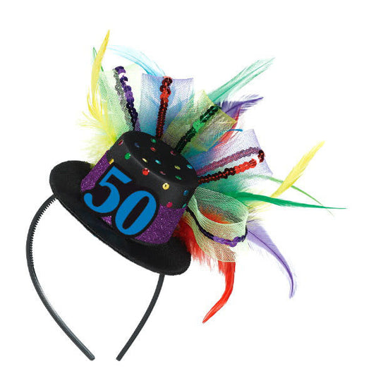 Top Hat Headband - 50th