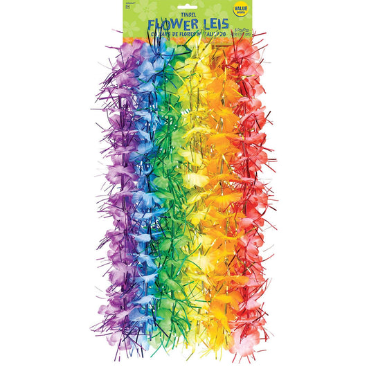 Tinsel Flower Lei (6 ct.) - RBOW