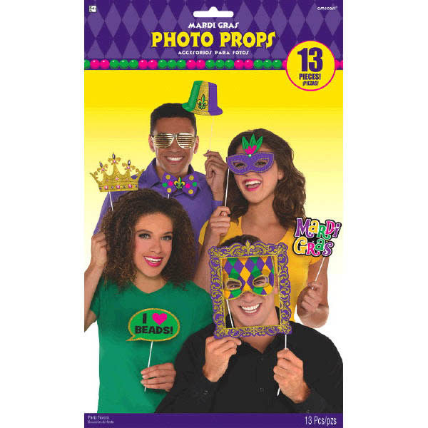 Mardi Gras Photo Prop Kit