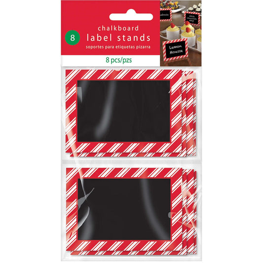 Christmas Chalkboard Label Stand