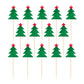 Honeycomb Party Picks: Christmas Tree