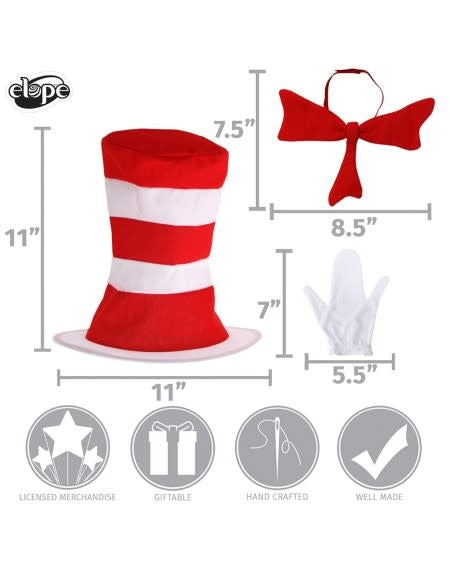 Dr. Seuss The Cat in the Hat Kids Accessory Kit