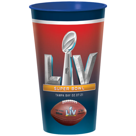 32oz. Plastic Cup: Super Bowl LV