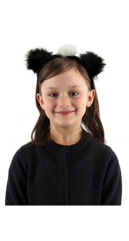 Skunk Ears Headband & Tail Kit