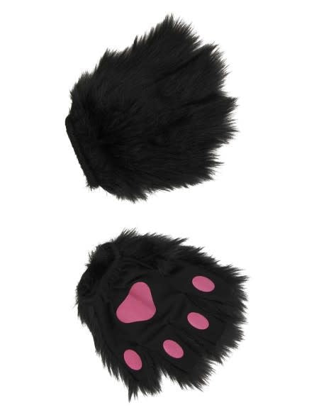 Fingerless Paws: Black