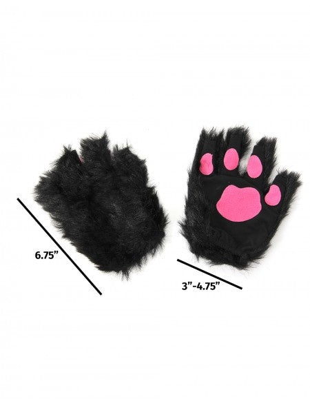 Fingerless Paws: Black