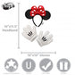 Disney Minnie Mouse Glitter Headband & Gloves Set