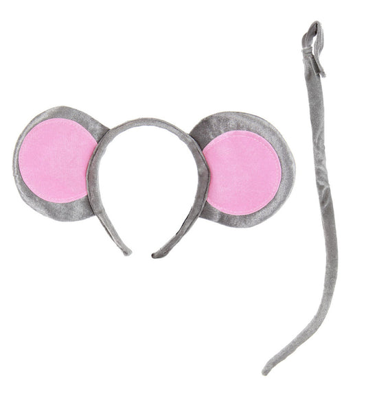 Mouse Ears Headband & Tail Kit