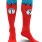 Dr. Seuss The Cat in the Hat Thing 1&2 Socks Adult