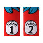 Dr. Seuss The Cat in the Hat Thing 1&2 Socks Adult