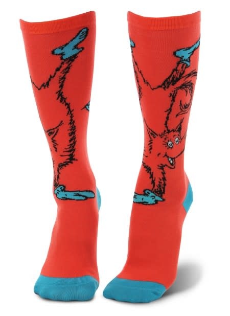 Dr. Seuss Fox in Socks Knee High Costume Socks