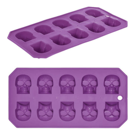 Halloween Ice Tray: Skulls