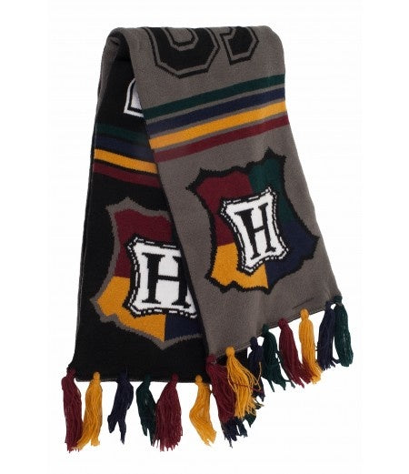 Reversible Knit Scarf - Hogwarts