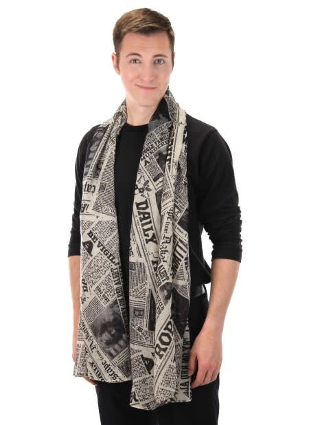 Daily Prophet Newspaper Scarf