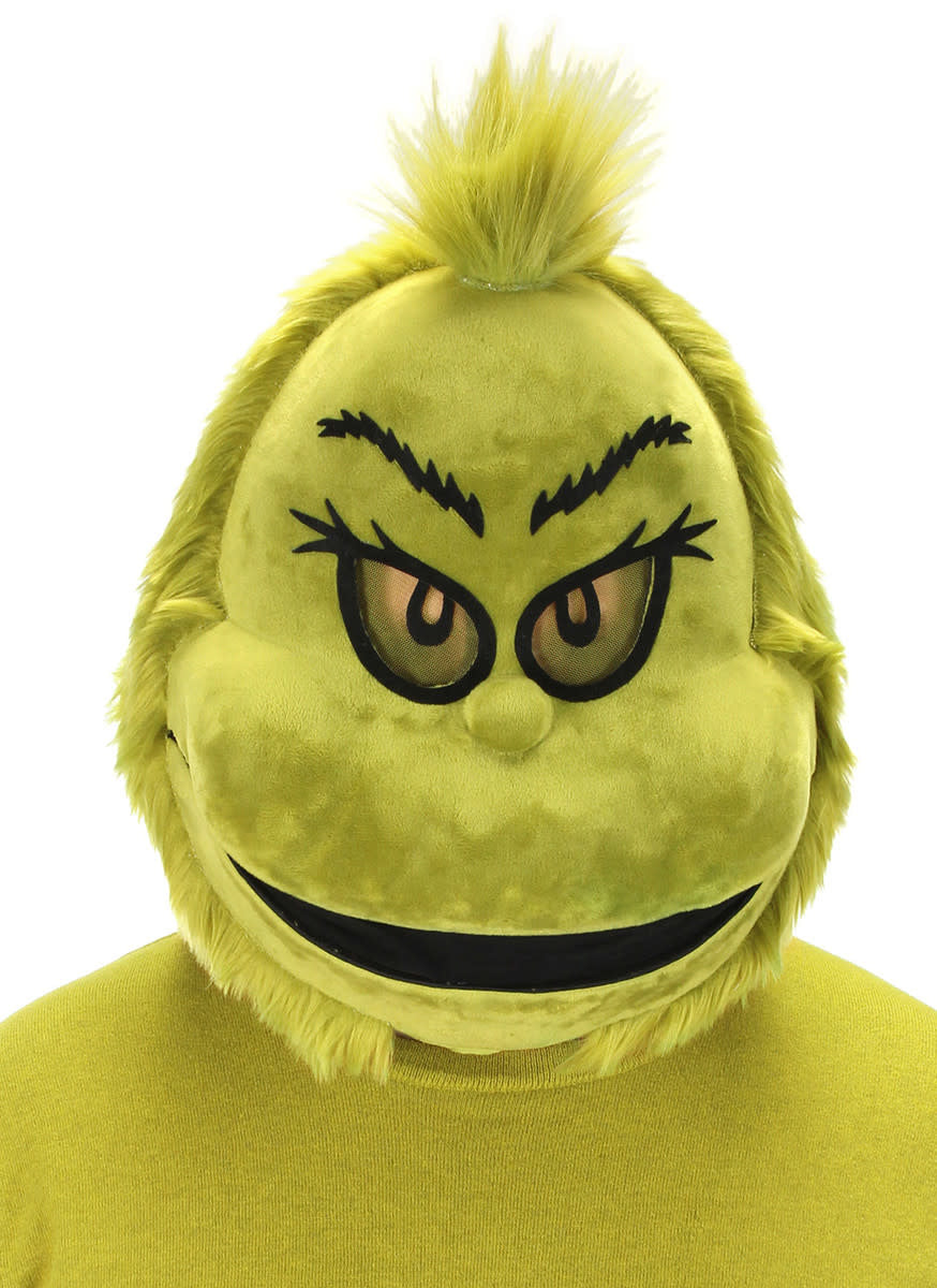 Plush Mouth Mover Mask: The Grinch