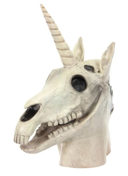 elope Unicorn Skull Mouth Mover Mask