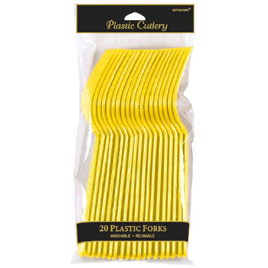 Forks - Yellow (20ct.)