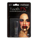 A 1.25 fl oz package of blood red Mehron Tooth FX.