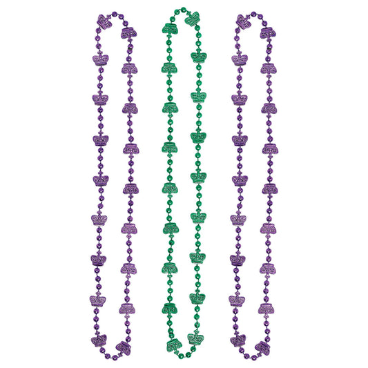 42" Mardi Gras Necklaces Set (3pk.)