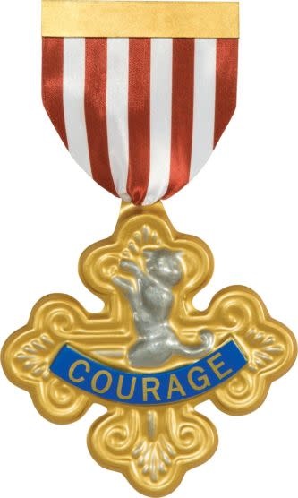 Cowardly Lion Badge of Courage