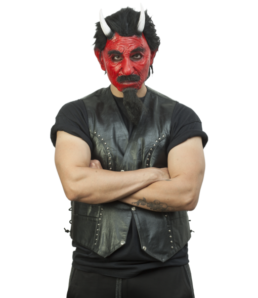 Hell's Motor Devil Latex Mask
