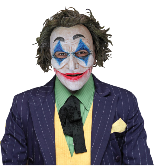 Crazy Jack Clown Latex Mask