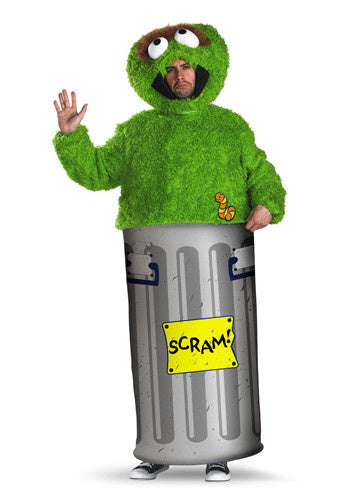 Adult Oscar The Grouch Costume