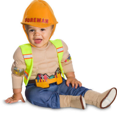 Little Construction Worker Costume
