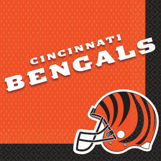 NFL Luncheon Napkins: Cincinnati Bengals (16pk.)