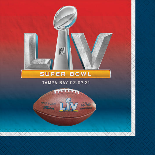 Luncheon Napkins: Super Bowl LV (16pk.)