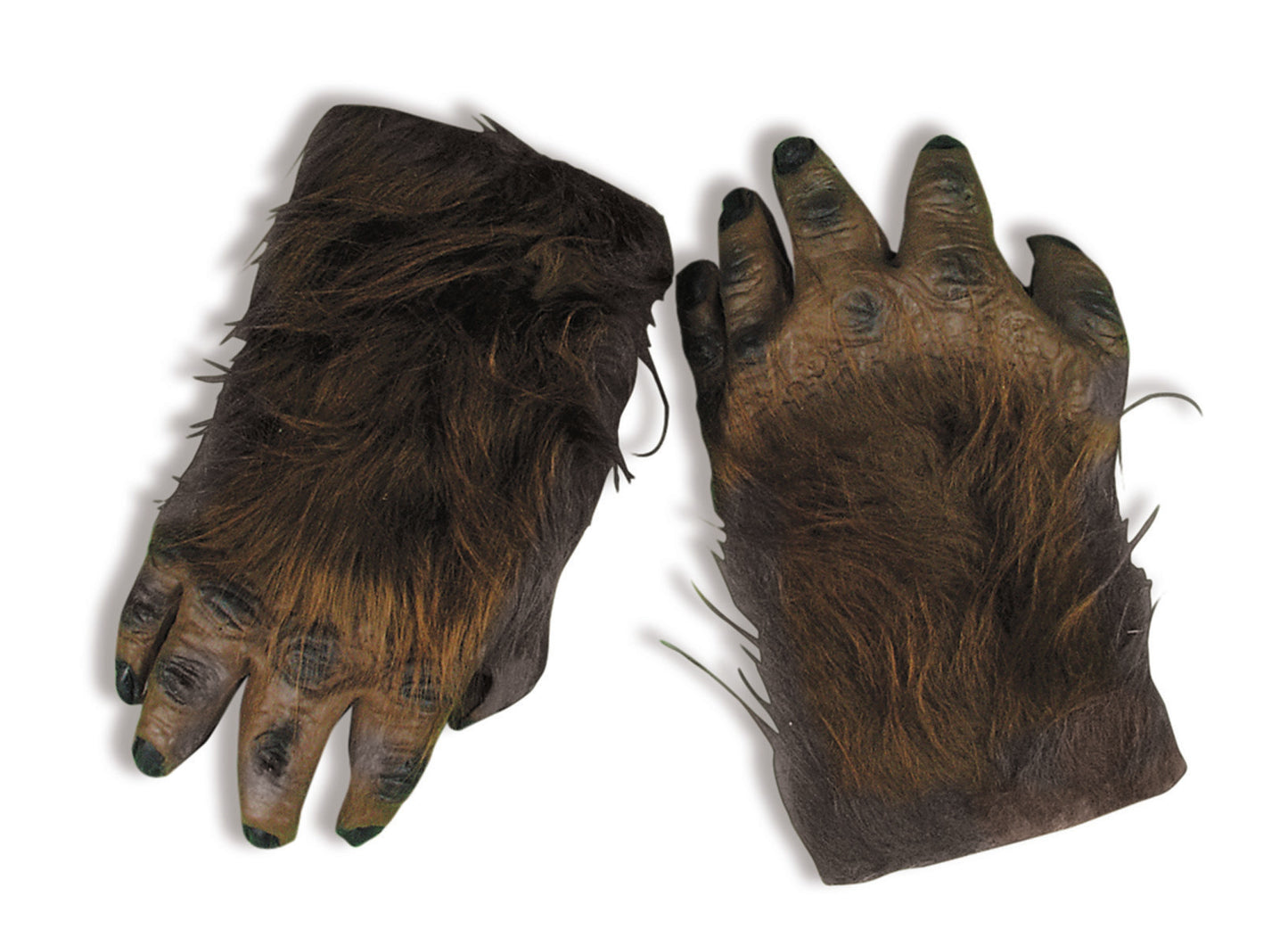 Werewolf Hairy Hands: Dark Brown
