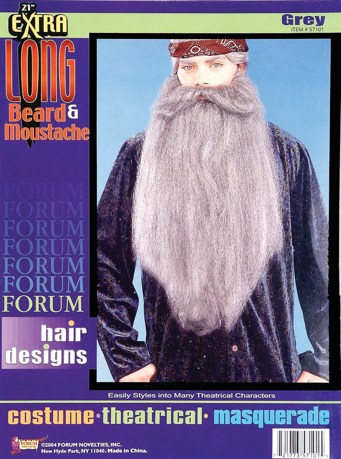 18” Extra Long Beard/Mustache