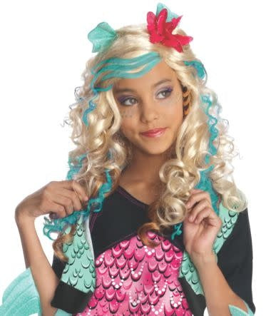 Monster High: Kids Girl's Lagoona Blue Wig