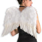 20" Feather Angel Wing: White