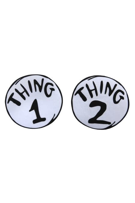 Dr. Seuss Thing 1&2 Large Patches Set