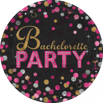7" Plate - Bachelorette Party (8ct.)