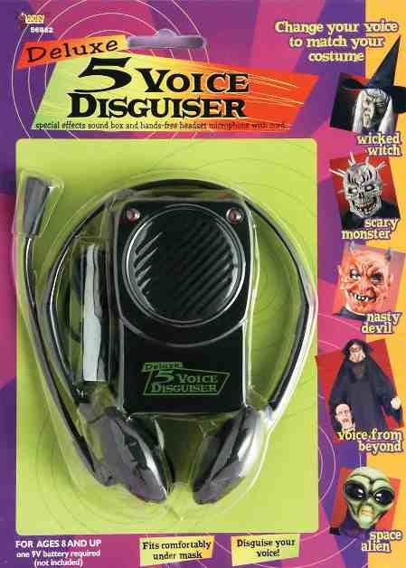 Voice Disguiser with Head Set