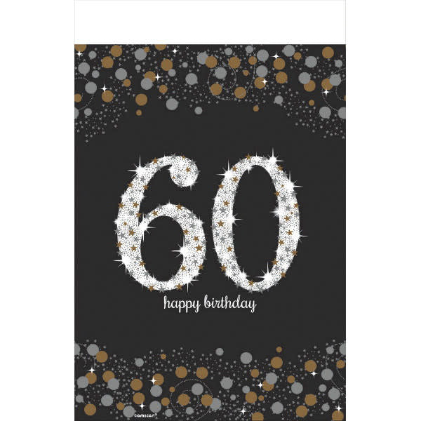 Rectangle Table Cover - 60th Sparkling Celebration