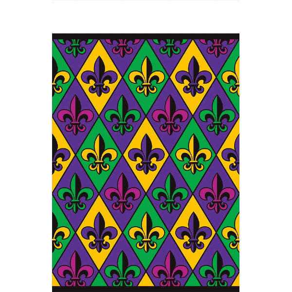 Plastic Tablecover: Fleur De Lis