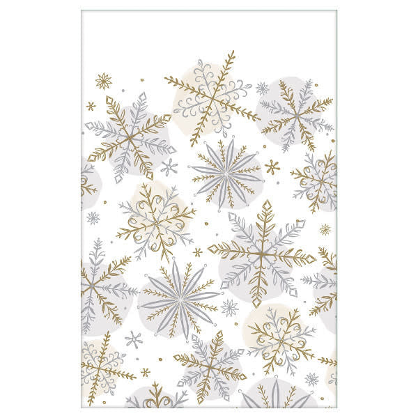 Paper Table Cover: Shining Snow