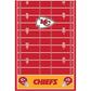 NFL Plastic Table Cover - Kansas City Chiefs Field