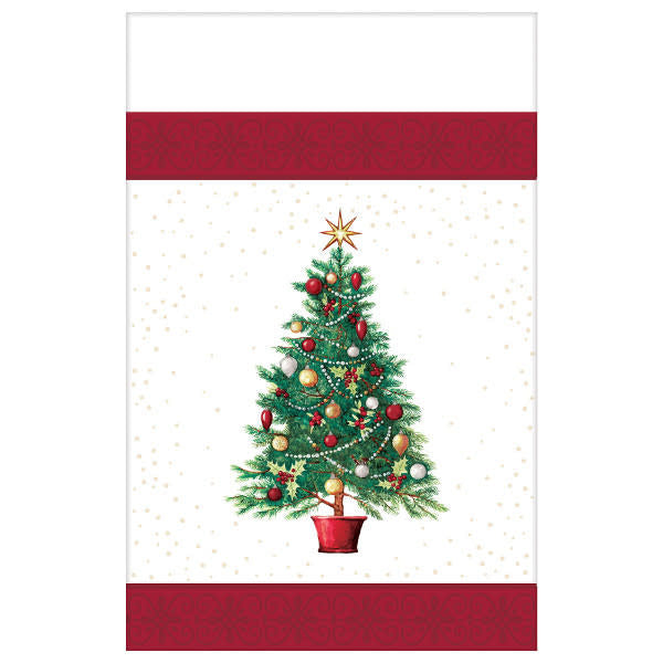 Plastic Table Cover: Oh Christmas Tree (3ct.)