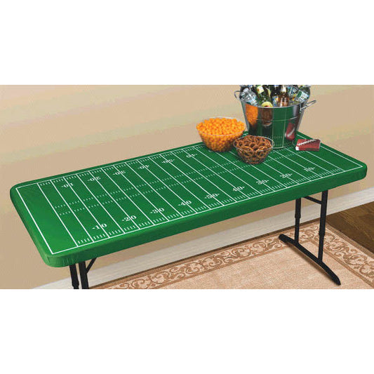 Table Cover w/ Elastic Edges: Football Field (72"x36")