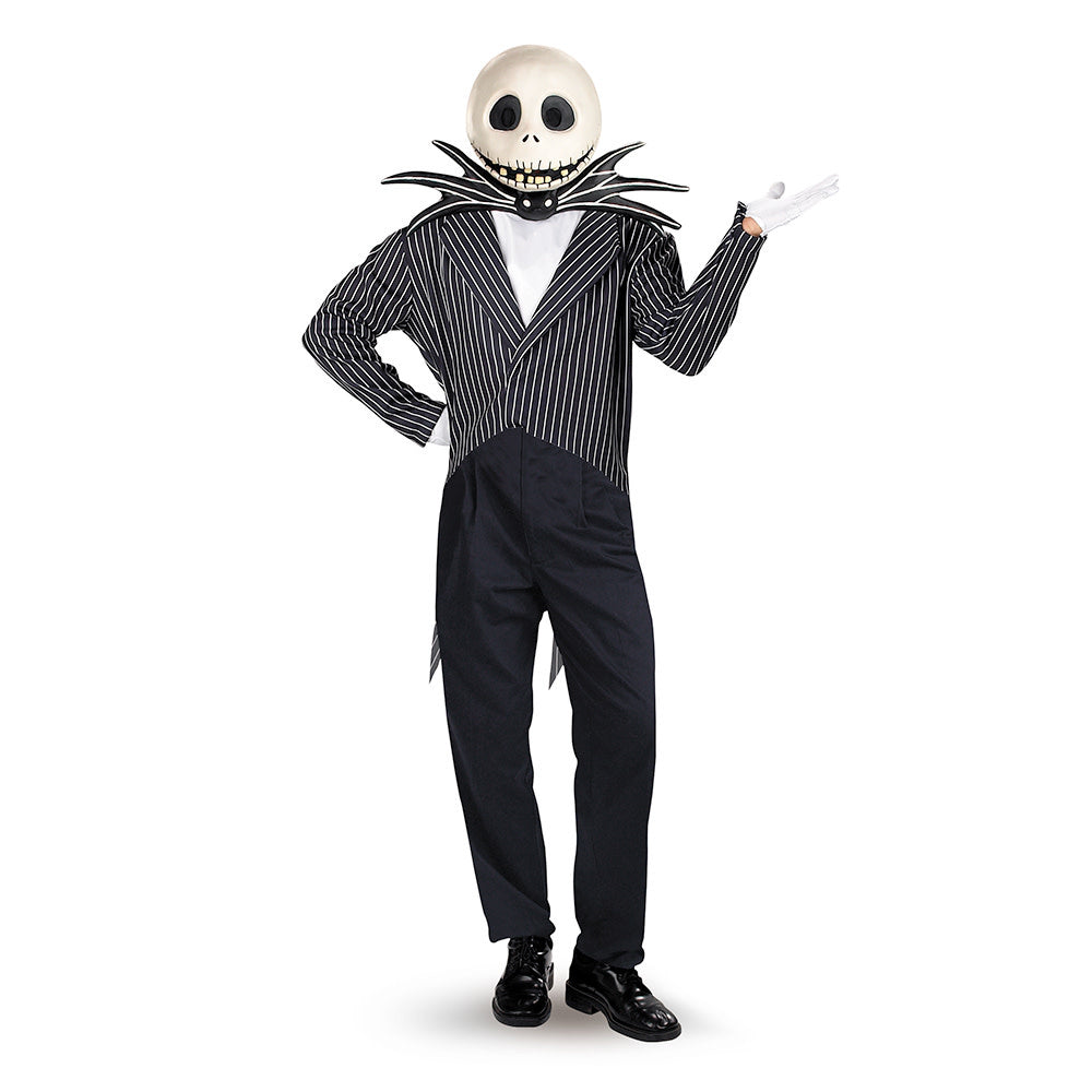 Men's Deluxe Jack Skellington: X-Large (42-46) – Johnnie Brocks