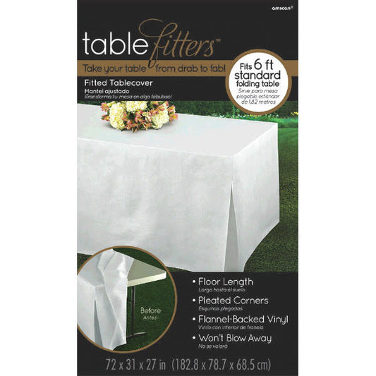 Tablefitters™ Flannel-Backed Table Covers