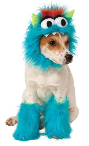 Blue Monster Set: Pet Costume