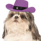 Cowboy Pet Hat (Lavender)