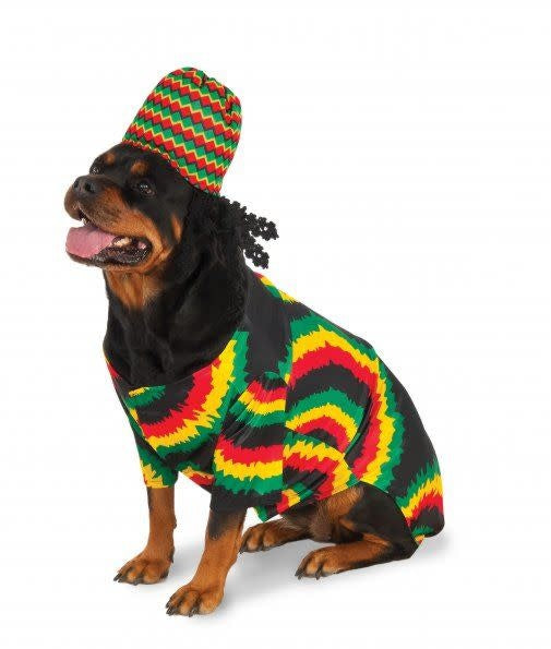 Rasta Dog: Big Dog Costume