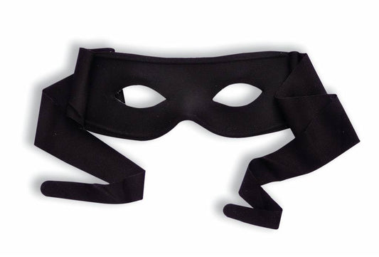 Masked Man with Ties: Black